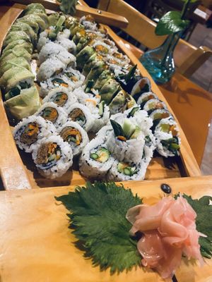 Vegan Boat 2  at Zen of Sushi in Port St Lucie