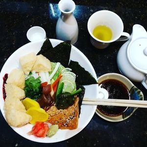 Agedashi Tofu, my favorite is completely Vegan, Gluten-free non-GMO. at Zen of Sushi in Port St Lucie