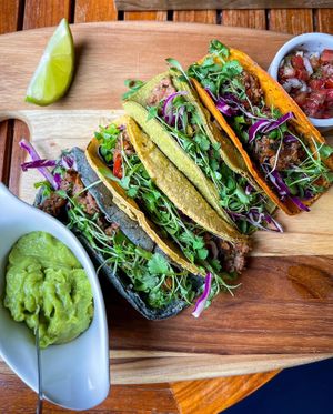 Tacos   at La Bruja Vegan Foods in Antigua