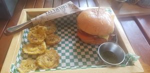  at La Bruja Vegan Foods in Antigua