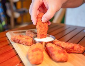  at La Bruja Vegan Foods in Antigua