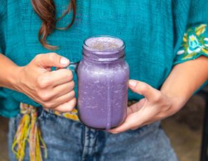  at La Bruja Vegan Foods in Antigua