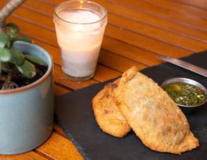  at La Bruja Vegan Foods in Antigua