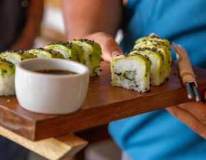  at La Bruja Vegan Foods in Antigua