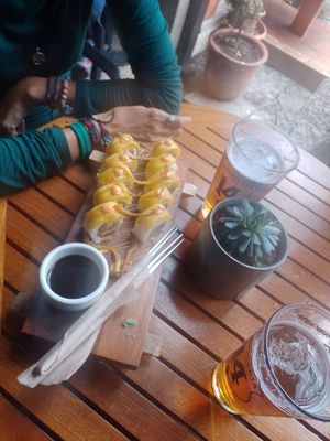  at La Bruja Vegan Foods in Antigua