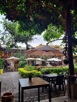  at La Bruja Vegan Foods in Antigua