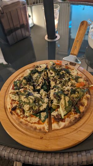  at La Bruja Vegan Foods in Antigua