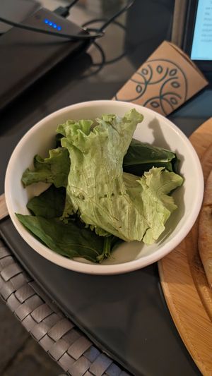  at La Bruja Vegan Foods in Antigua