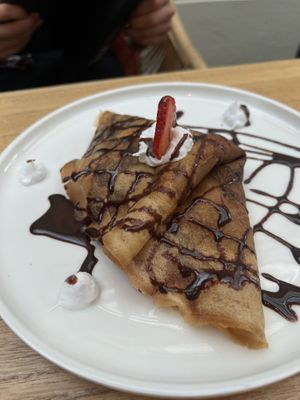   at La Bruja Vegan Foods in Antigua