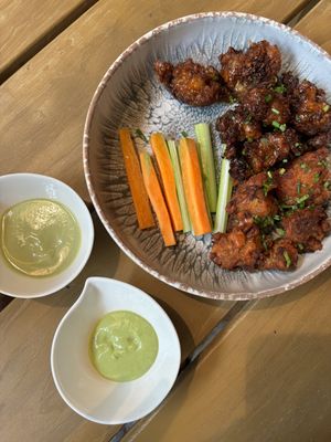   at La Bruja Vegan Foods in Antigua