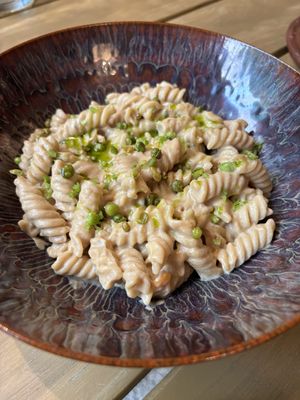   at La Bruja Vegan Foods in Antigua