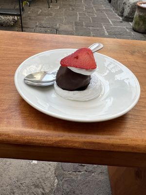   at La Bruja Vegan Foods in Antigua