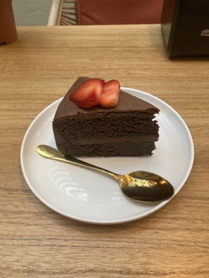   at La Bruja Vegan Foods in Antigua