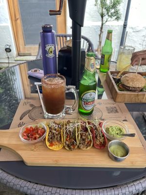 Beyond tacos 🌮🌮🌮🌮  at La Bruja Vegan Foods in Antigua