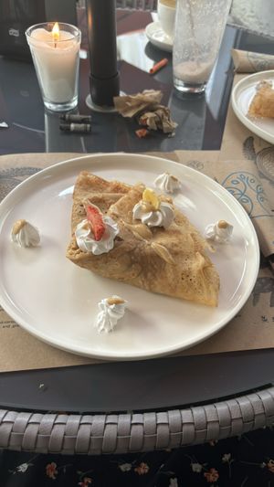   at La Bruja Vegan Foods in Antigua