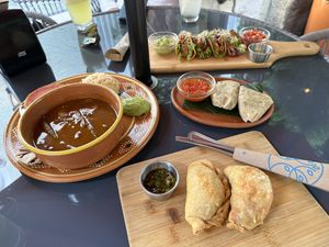 Delicias variadas  at La Bruja Vegan Foods in Antigua