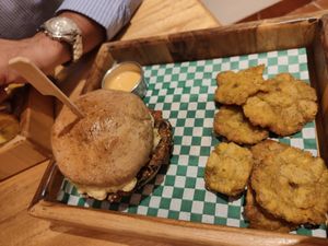  at La Bruja Vegan Foods in Antigua