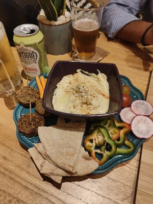  at La Bruja Vegan Foods in Antigua