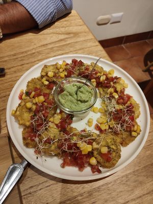  at La Bruja Vegan Foods in Antigua