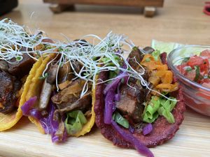 Tacos   at La Bruja Vegan Foods in Antigua