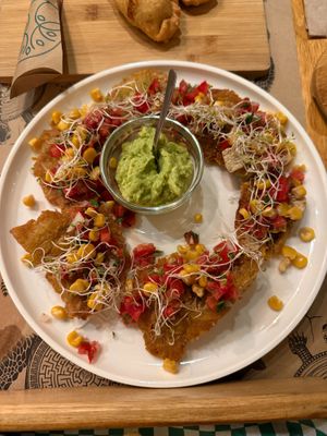  at La Bruja Vegan Foods in Antigua