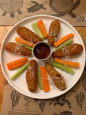  at La Bruja Vegan Foods in Antigua