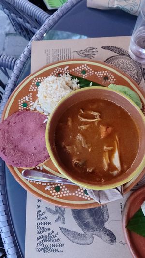 Deliciosa comida típica Guatemalteca! at La Bruja Vegan Foods in Antigua