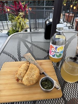   at La Bruja Vegan Foods in Antigua