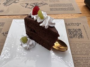   at La Bruja Vegan Foods in Antigua