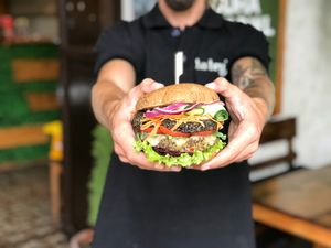 la bruja at La Bruja Vegan Foods in Antigua