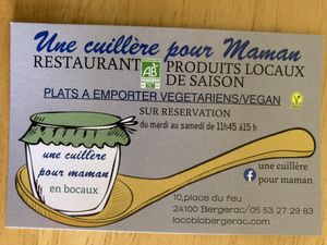   at Une Cuillère Pour Maman in Bergerac
