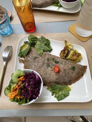 Galette aux poireaux   at Une Cuillère Pour Maman in Bergerac