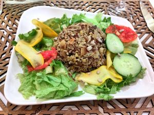 Quinoa salad at Une Cuillère Pour Maman in Bergerac