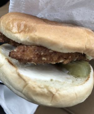 Bacon Burger no chz  at Santana's Vegan Grill in Colorado Springs