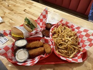   at Santana's Vegan Grill in Colorado Springs