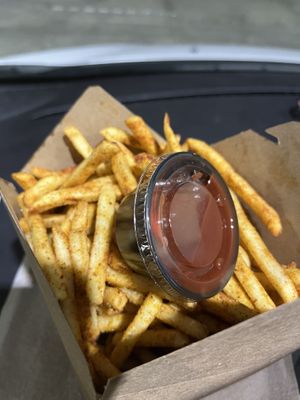 Fries  at Santana's Vegan Grill in Colorado Springs