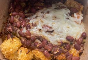 Chili Cheese Tots  at Santana's Vegan Grill in Colorado Springs