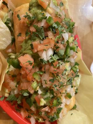 Steak Chimichanga   at Santana's Vegan Grill in Colorado Springs