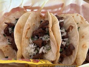 Street Tacos  at Santana's Vegan Grill in Colorado Springs