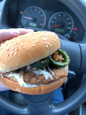 Steak and cheese  at Santana's Vegan Grill in Colorado Springs