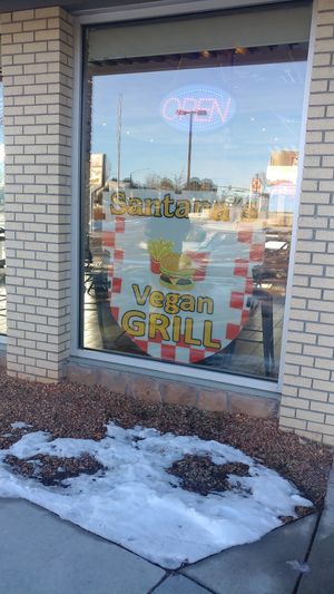 Exterior at Santana's Vegan Grill in Colorado Springs