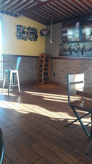 Inside at Santana's Vegan Grill in Colorado Springs