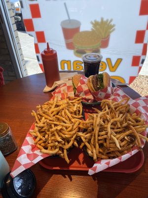 Delicious  at Santana's Vegan Grill in Colorado Springs