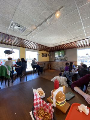 Can get busy at Santana's Vegan Grill in Colorado Springs