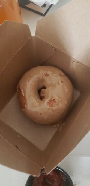 Donut at Santana's Vegan Grill in Colorado Springs