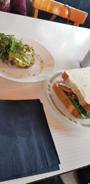 Avocado toast and Tofu BLT at Thieving Harry's in Hull