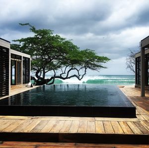 Sun deck @ 99 at Taberna 99 at 99 Surf Lodge in Tola