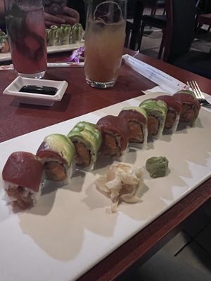 Vegan tuna roll  at Koto Grill & Sushi in Salem
