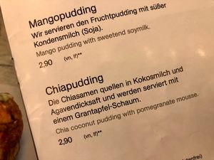 menu at Umaii Ramenbar in Leipzig