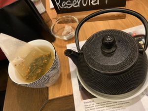 Genmaicha at Umaii Ramenbar in Leipzig